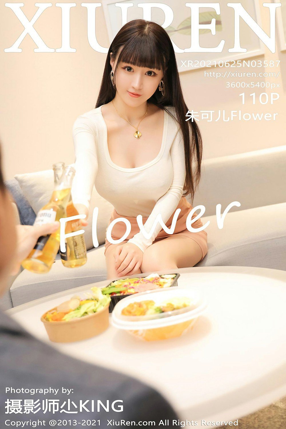 XIUREN秀人网  2021.06.25 No.3587 朱可儿Flower
